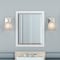 Alaterre Furniture Bennet 2pc Wooden Bathroom Vanity Set - 36-in. L Vanity, 30-in. L Rectangular Mirror, White AVAN3600WHA - alternate 5
